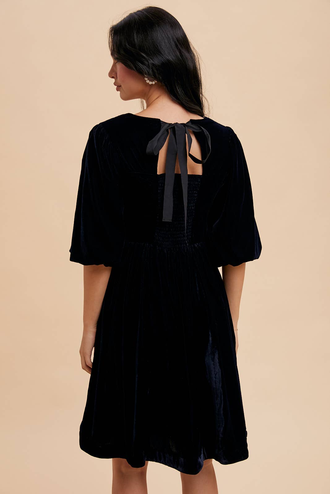 Sweetheart Velvet Mini Dress