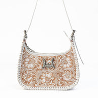 Loyal West Dannia Purse, Med, Ivory Dust
