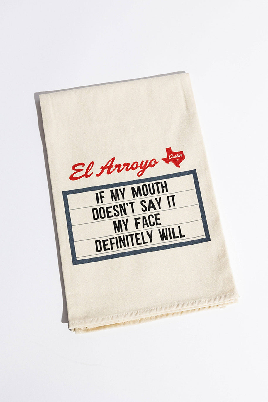Tea Towel - My Face