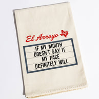 Tea Towel - My Face
