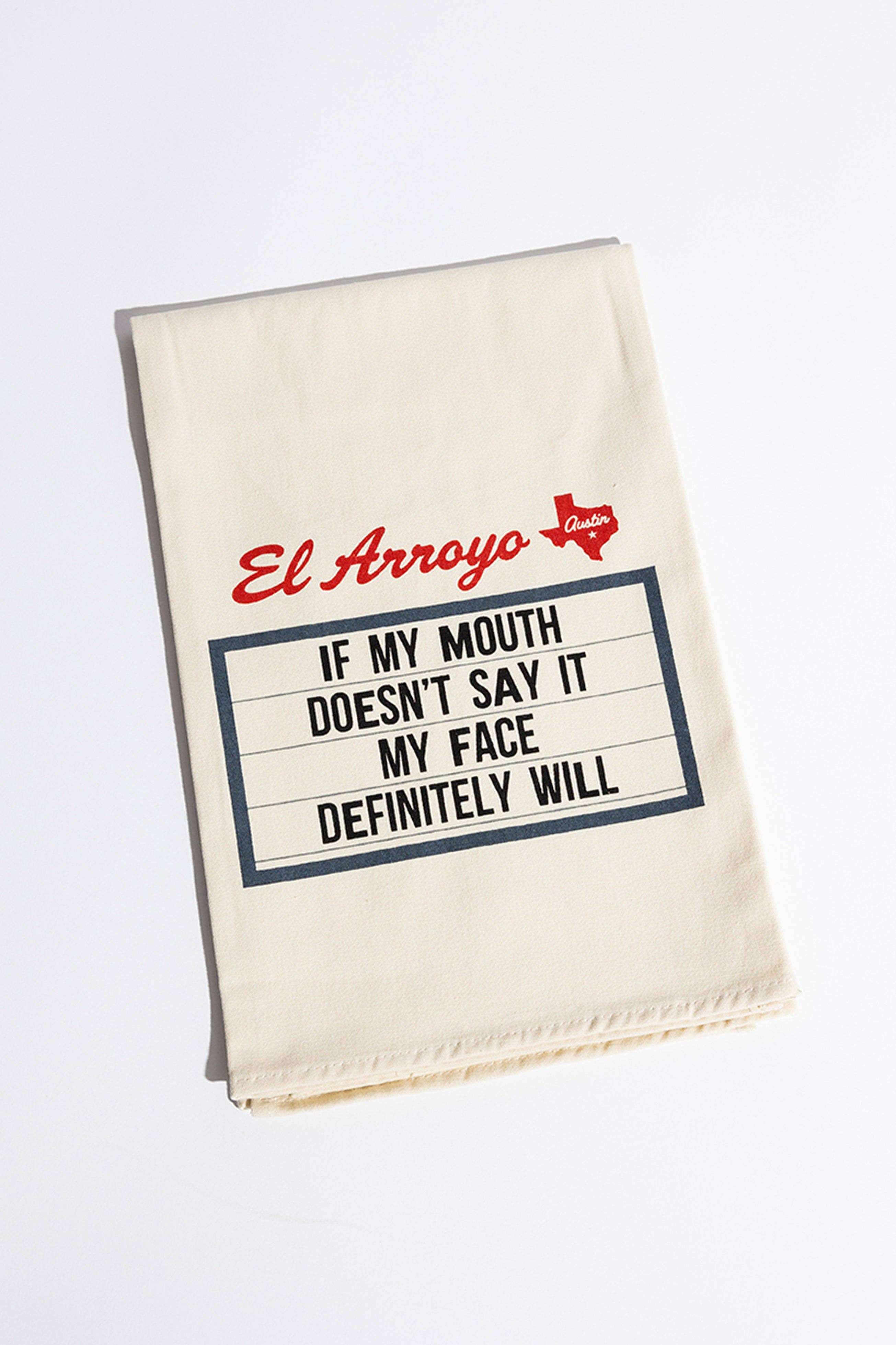 Tea Towel - My Face
