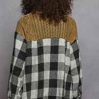 Knit Cardigan with Embroidery