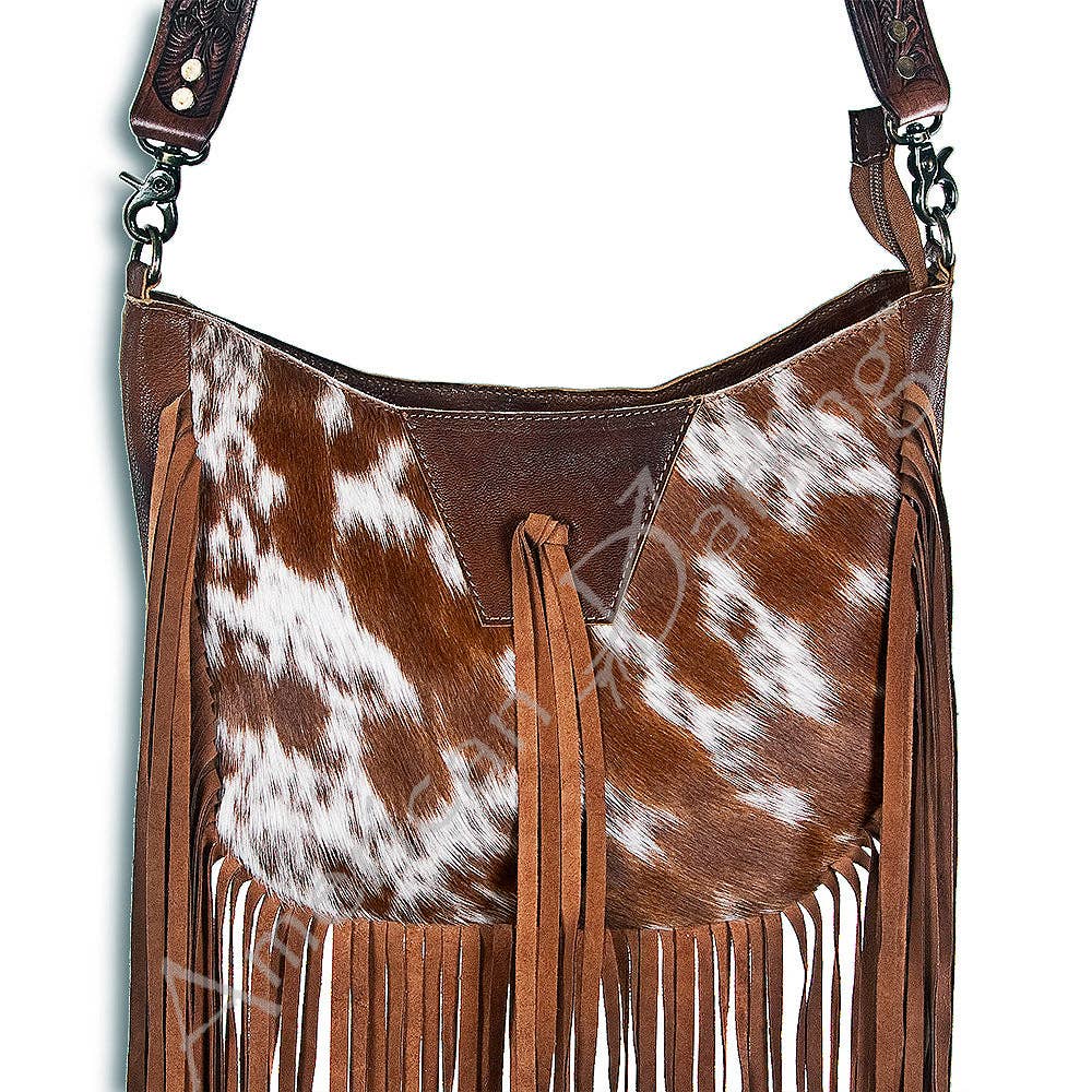 Hair On Hide Hobo Bag
