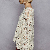 Crochet Chenile Sweater
