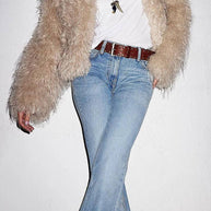 Plush Faux Fur Jacket