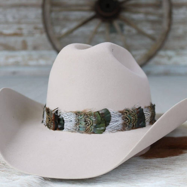 Western Feather Hat Band - Sonora