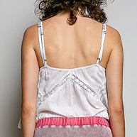 V-Neck Embroidered Top