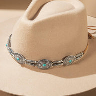 Decorative Western Concho Hat Band