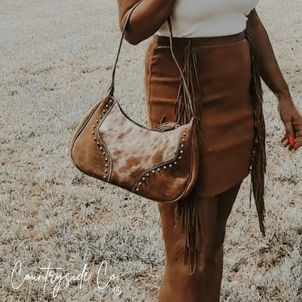 Rodeo Royalty Cowhide Purse