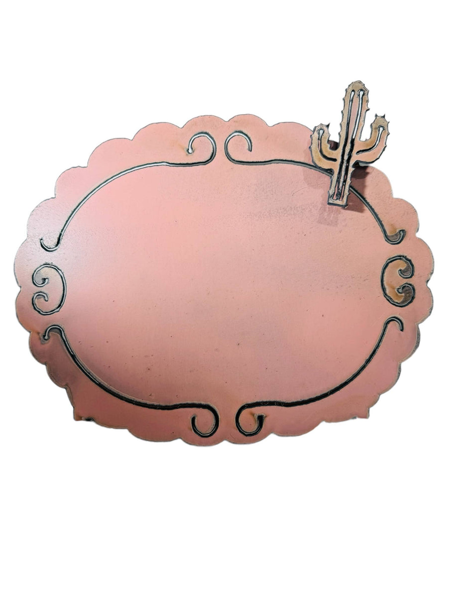 Metal Cactus  Frame with Magnet