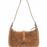 Loyal West Dannia Purse, Large, Saddle Brown