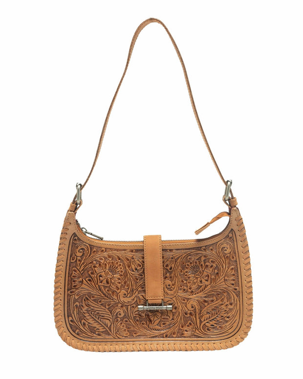 Loyal West Dannia Purse, Large, Saddle Brown