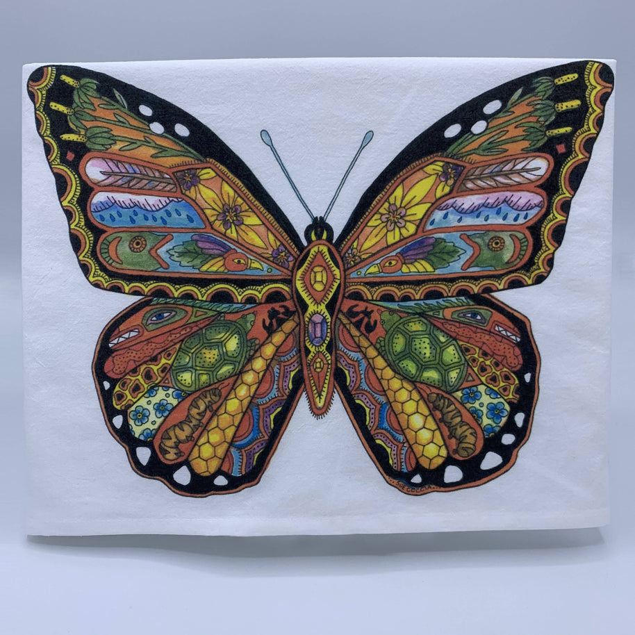 Monarch Butterfly Flour Sack Towel