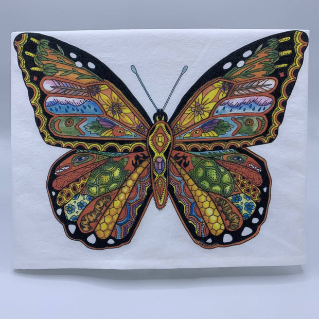 Monarch Butterfly Flour Sack Towel