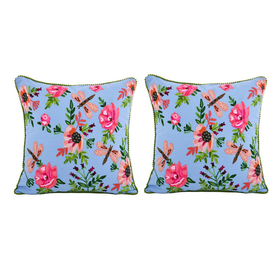 Dragonfly Pillow 18X18"