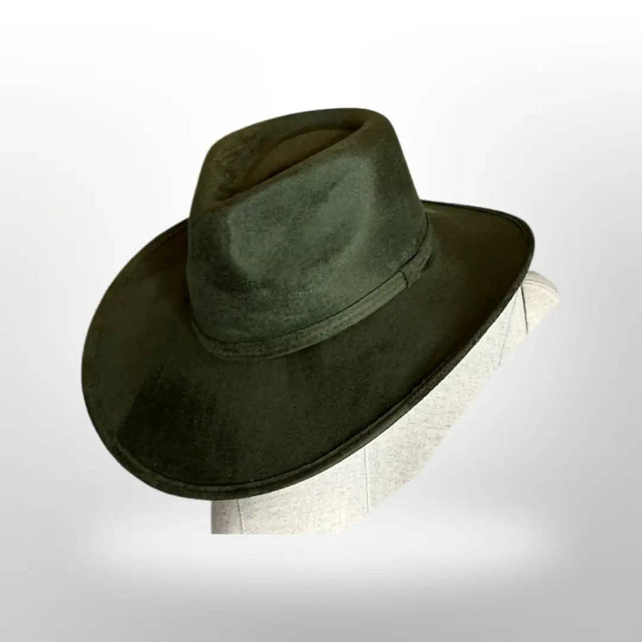 Vegan Suede Billy Hat 