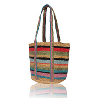 Hand-Dyed Pure Jute Tote