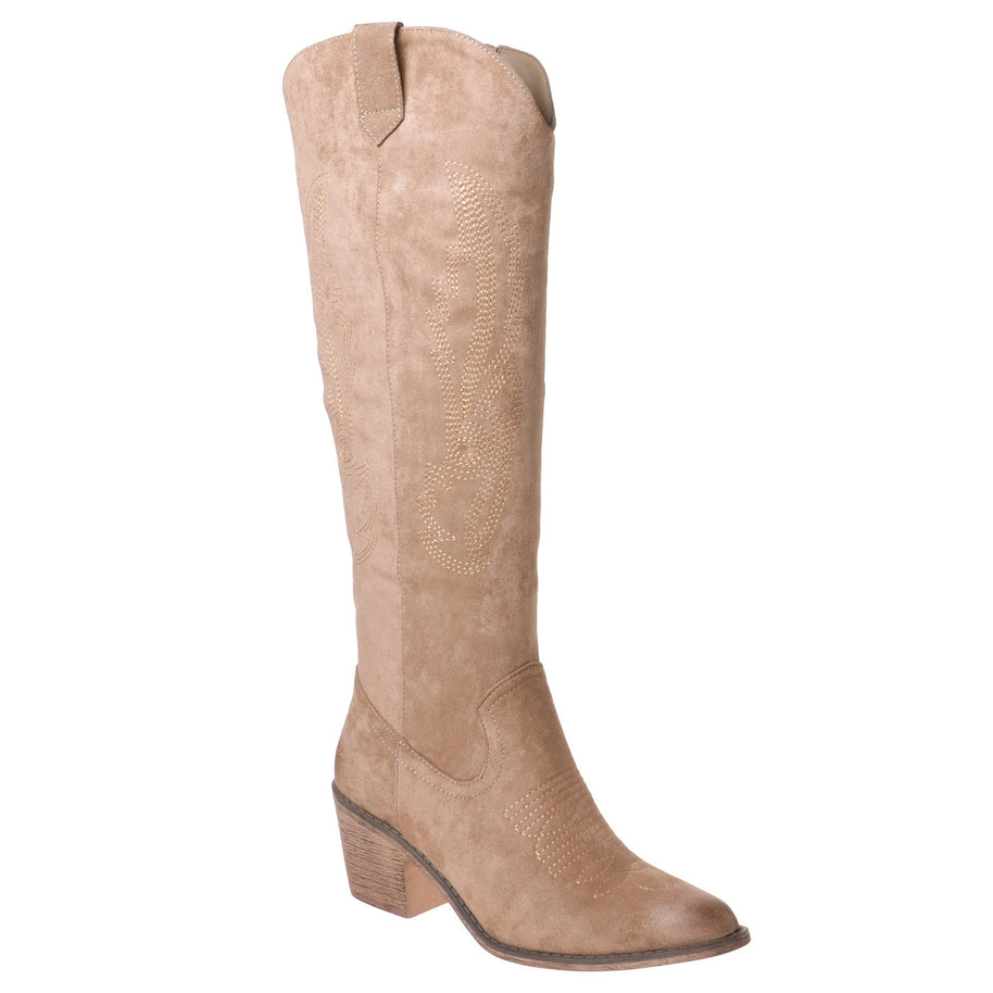 Pierre Dumas Faux Suede Boots