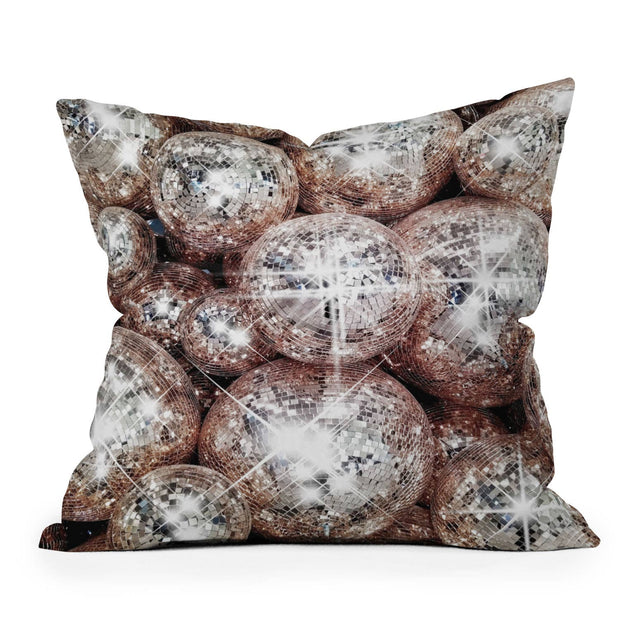 Dagmar Pels Disco Balls I Throw Pillow