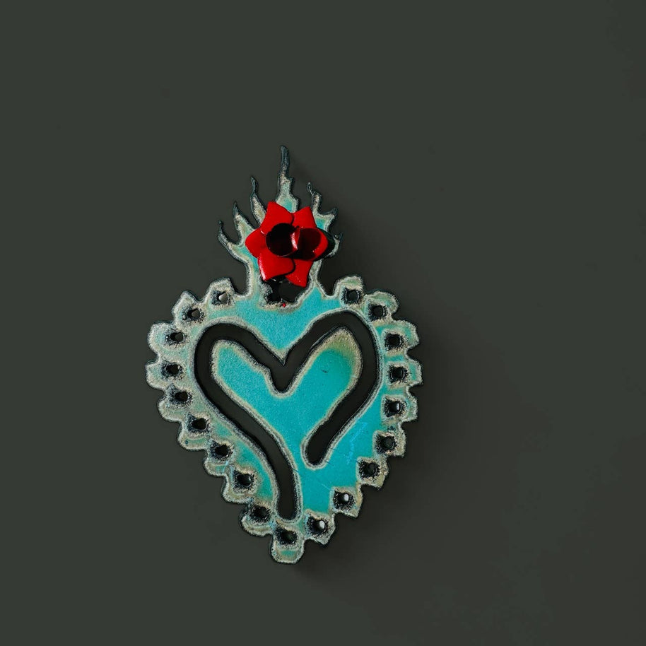 Western Milagro heart magnet