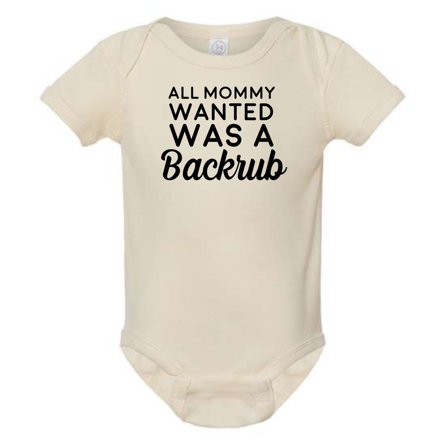 All Mommy Wanted Onsie