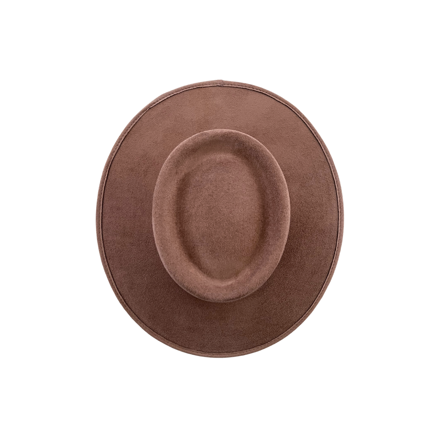 Vegan Suede Crown Top Hat