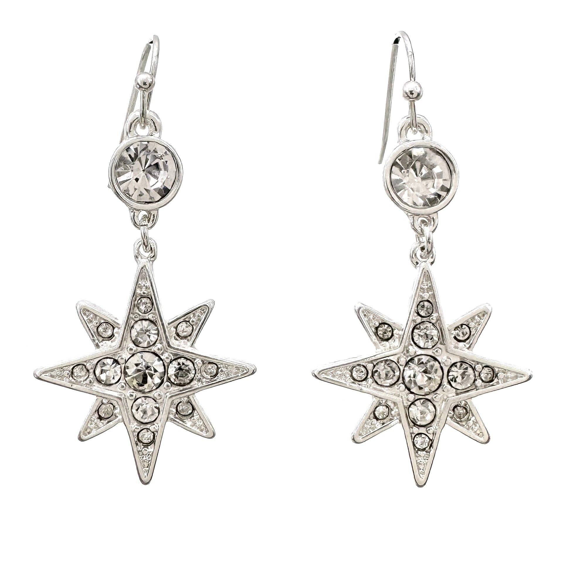 Star Crystal Earrings