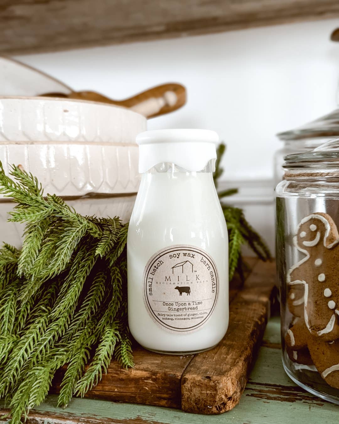 Milk Bottle Candle 13 oz