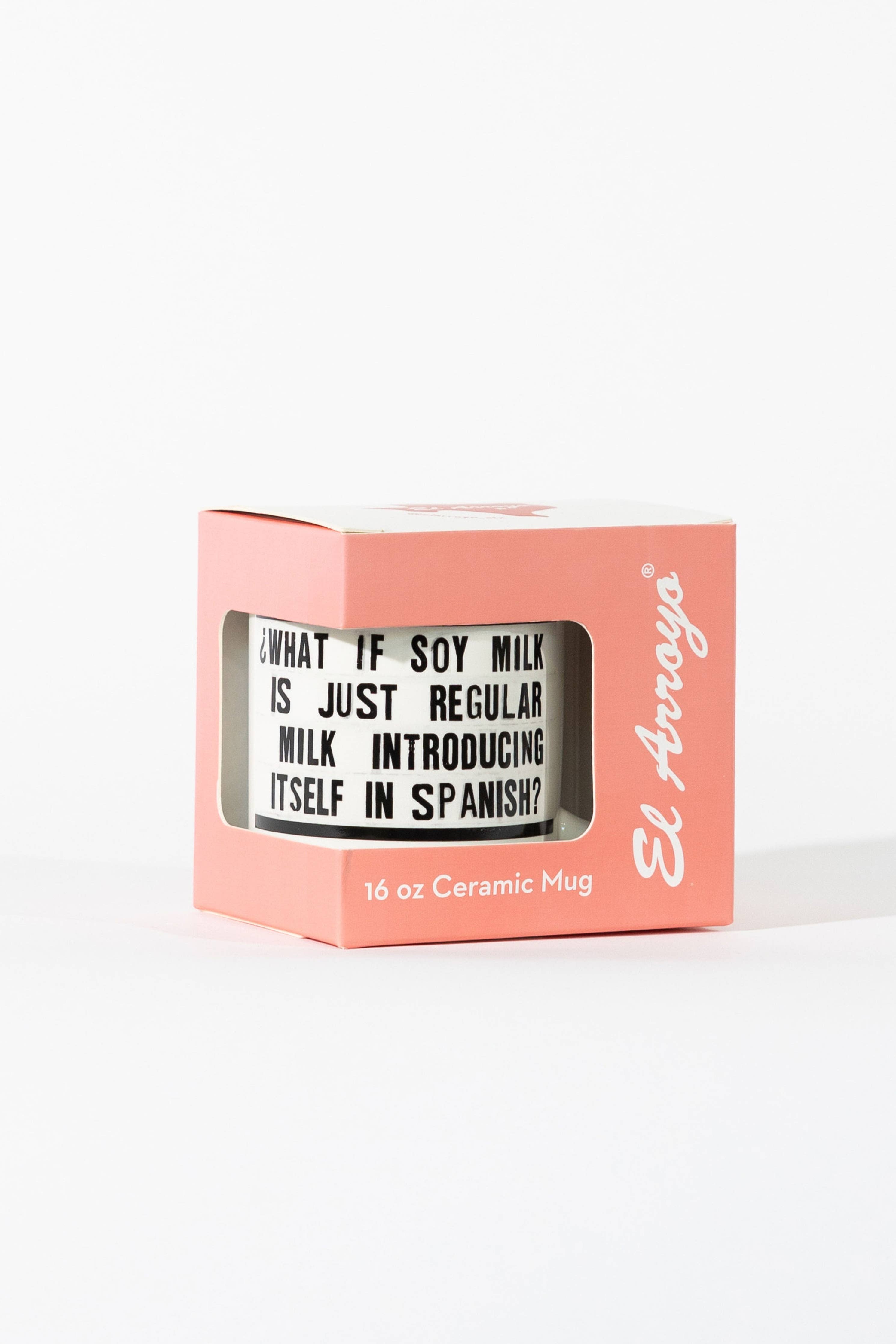 Soy Milk Coffee Mug 16oz