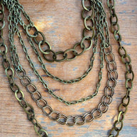 Syrah Necklace Bronze