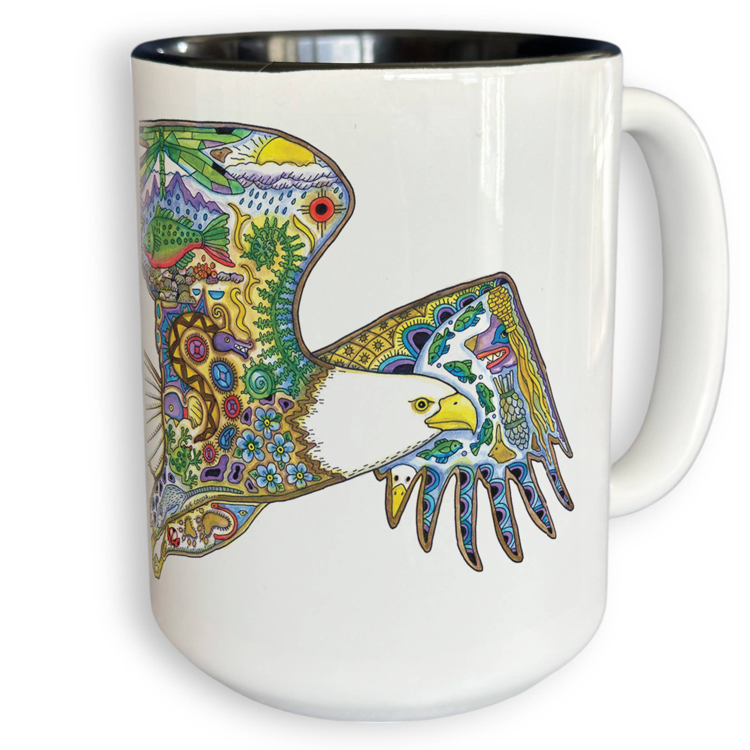 Bald Eagle 15 oz Mug