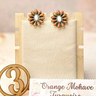 Blooming Stone Earrings