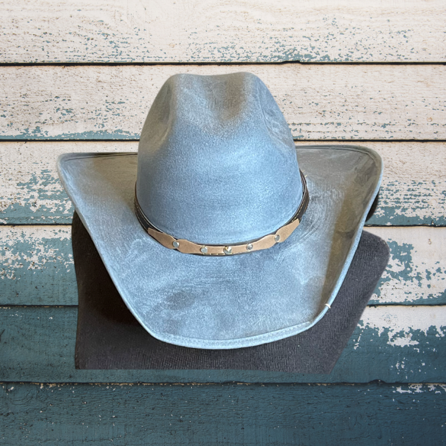 Vegan Suede Cowboy Hat 