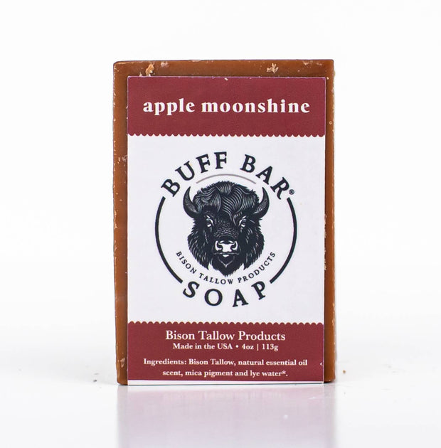 Apple Moonshine Bison Tallow Soap Bar