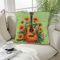 Retro Guitar Pillow
