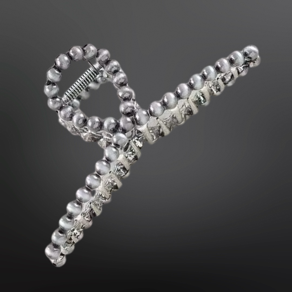 Faux Navajo Pearl Claw Clip