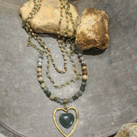My Heart Beat Layered Necklace