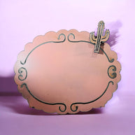 Metal Cactus  Frame with Magnet