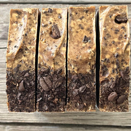 Peppermint Coffee Scrub & Soap