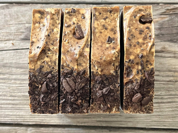 Peppermint Coffee Scrub & Soap