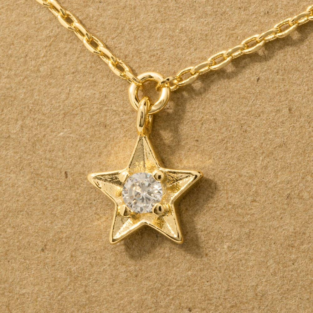 Texas Star Boots Western Station Necklace