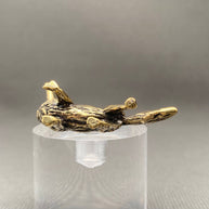 Fox Brass Figurine