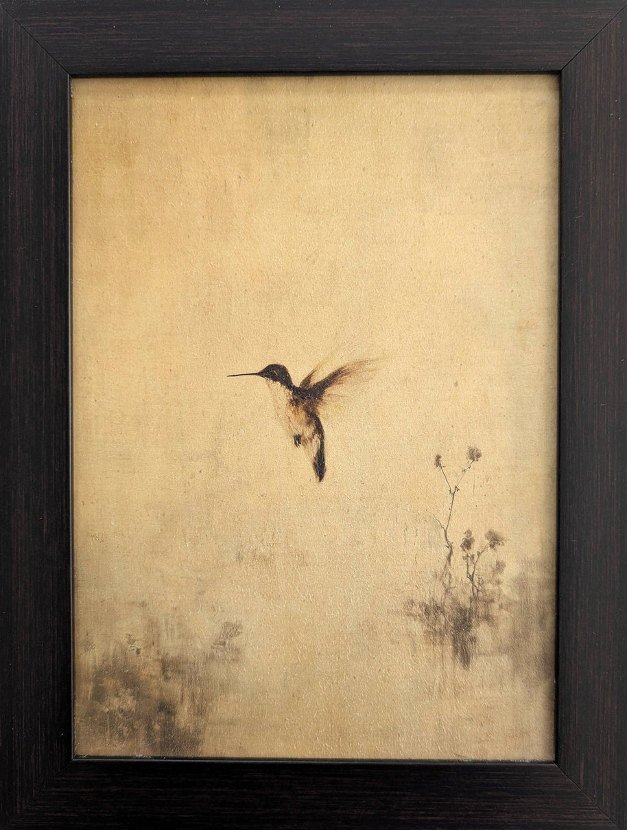 The Hummingbird – Vintage Wall Art