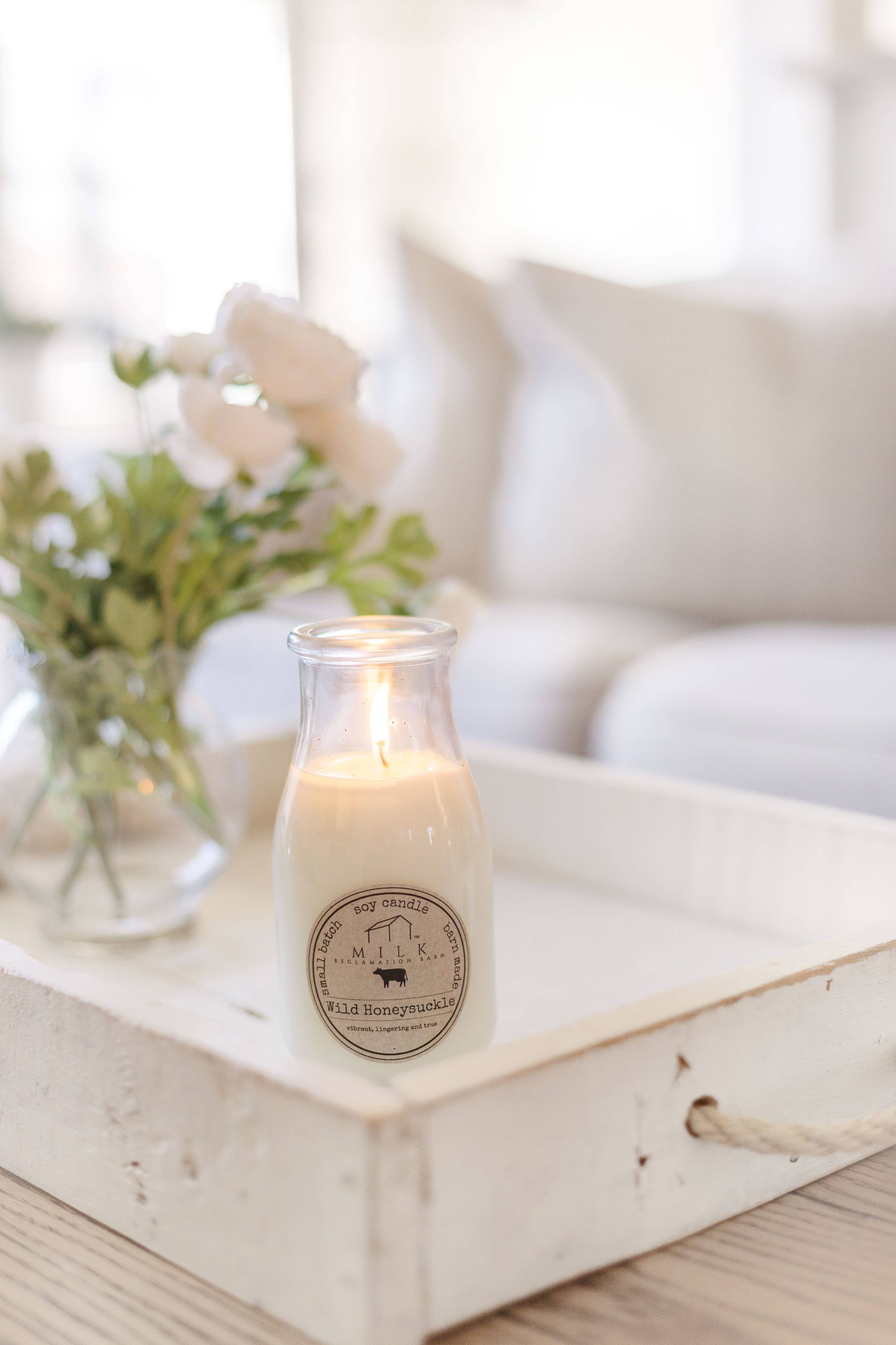 Milk Bottle Candle 13 oz