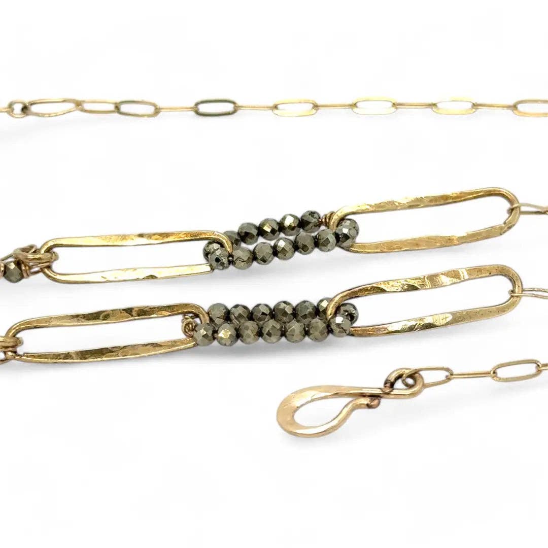 IHandmade nk Pen Lapis Necklace