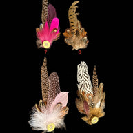 Decorative Side Hat Feathers
