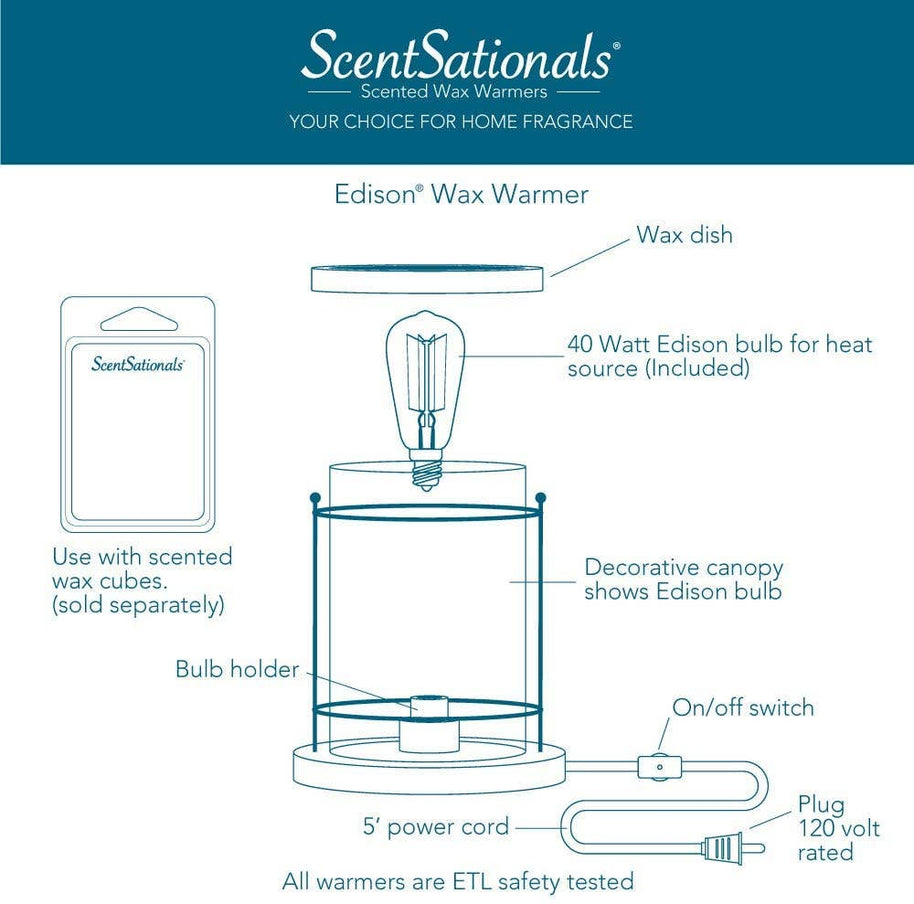 Chelsea Edison Wax Warmer