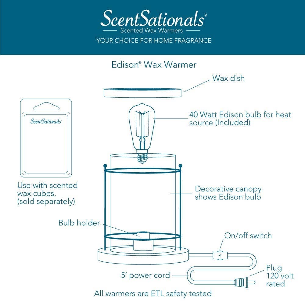 Chelsea Edison Wax Warmer
