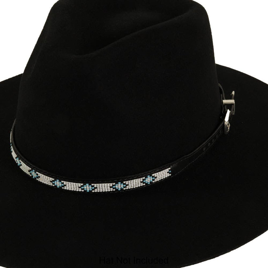 Beaded Western Hat Band - Style Nita
