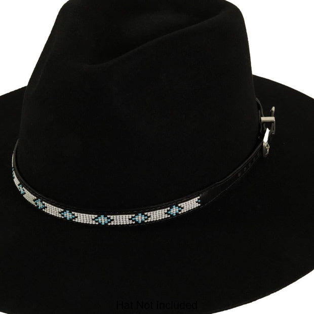 Beaded Western Hat Band - Style Nita